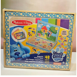 Melissa & Doug Blue's Clues & You Magnetic Picture Game  Ages 3-5 NWT
